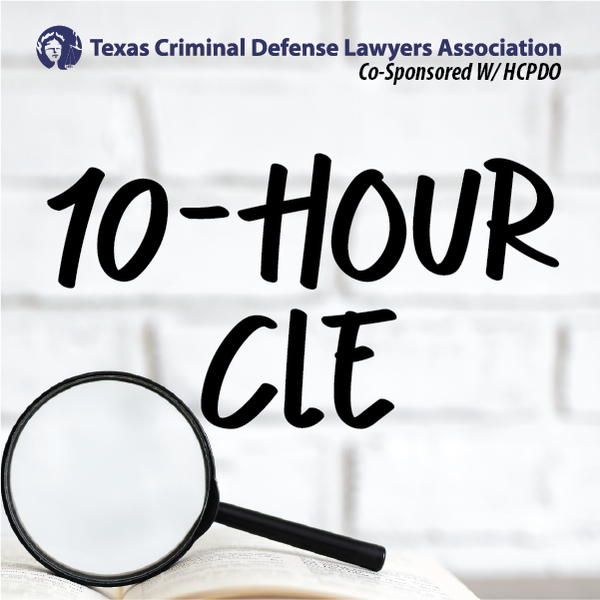 10 Hour Anual CLE Poster